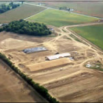 meidema aerial of construction